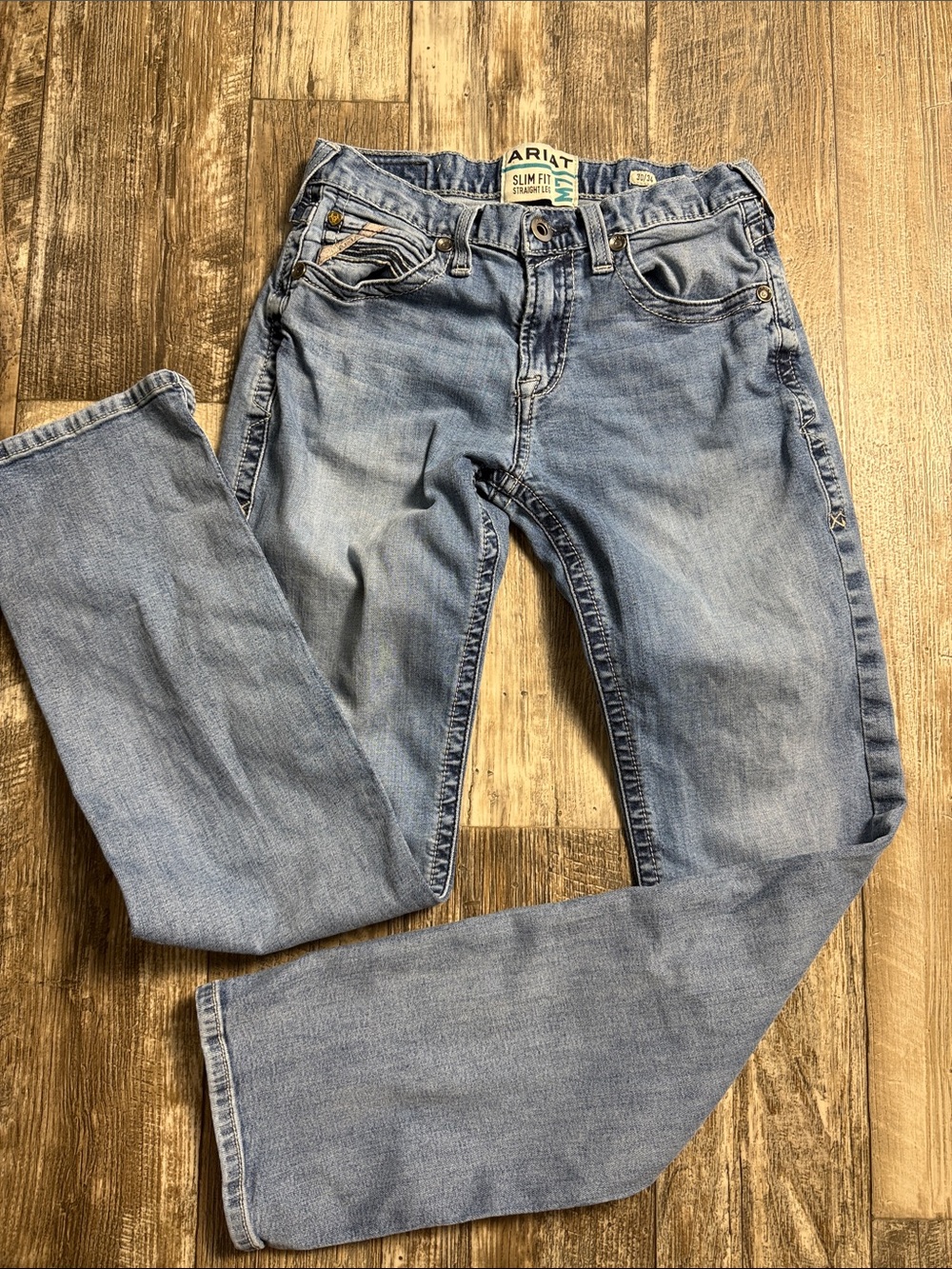 🌟ARIAT M7 Men 🌟Slim Git Straight Leg Jeans, 30-34